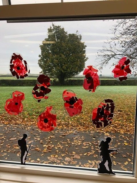 KS1 learnt about Remembrance Sunday and how it is represented in the local area
